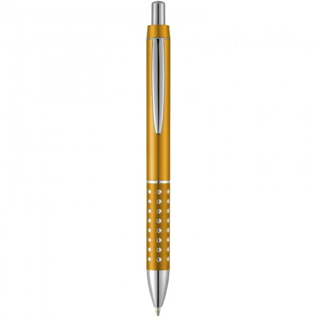 Bling ballpoint pen with aluminium grip