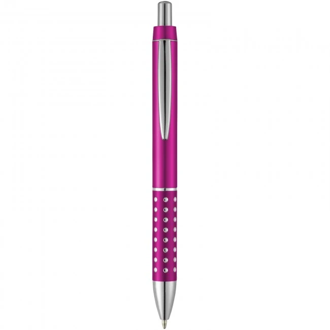 Bling ballpoint pen with aluminium grip