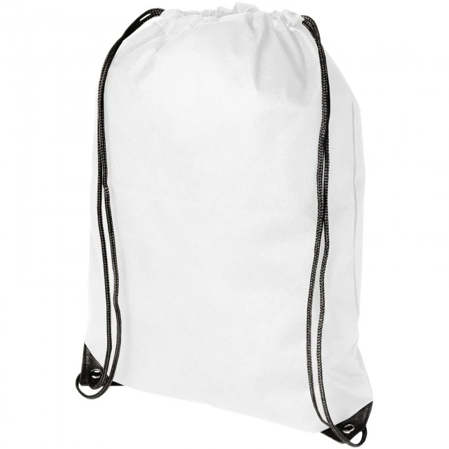 Evergreen non-woven drawstring backpack