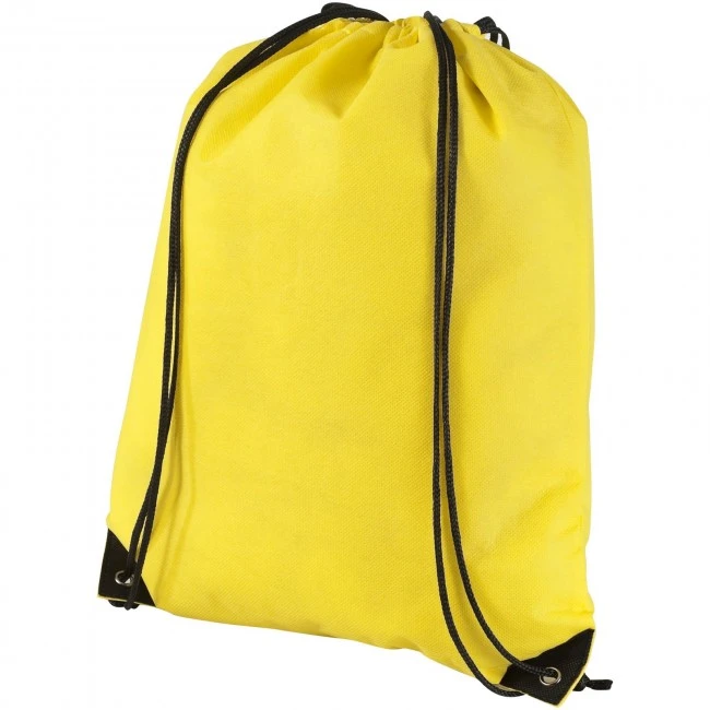 Evergreen non-woven drawstring backpack