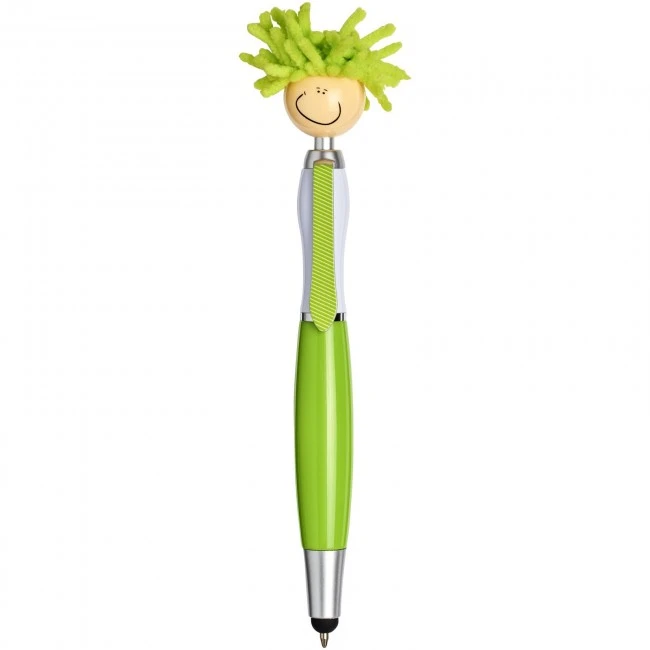 Mop Head stylus ballpoint pen