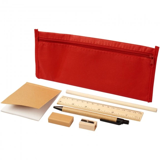 Enviro 7-piece eco pencil case set