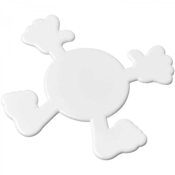 Splatman plastic coaster