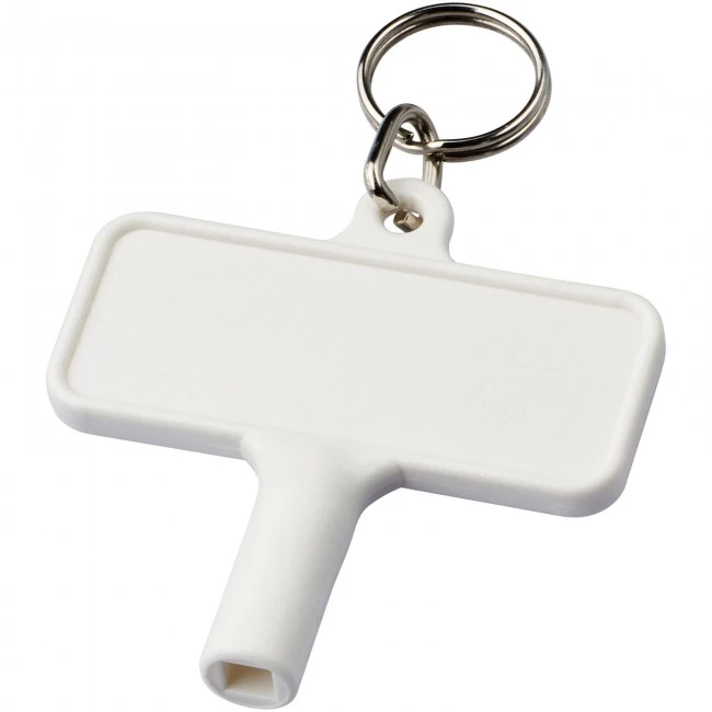 Largo plastic radiator key with keychain