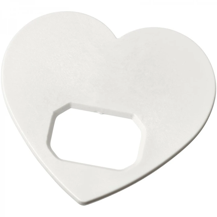 Amour heart-shaped bottle opener