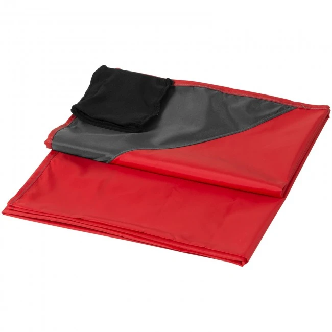 Stow and go water-resistant outdoor blanket