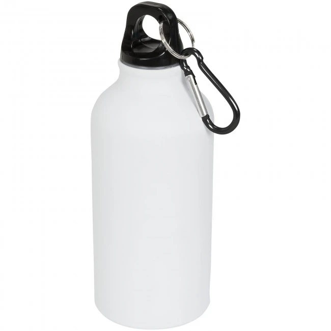 Oregon matte 400 ml sport bottle with carabiner