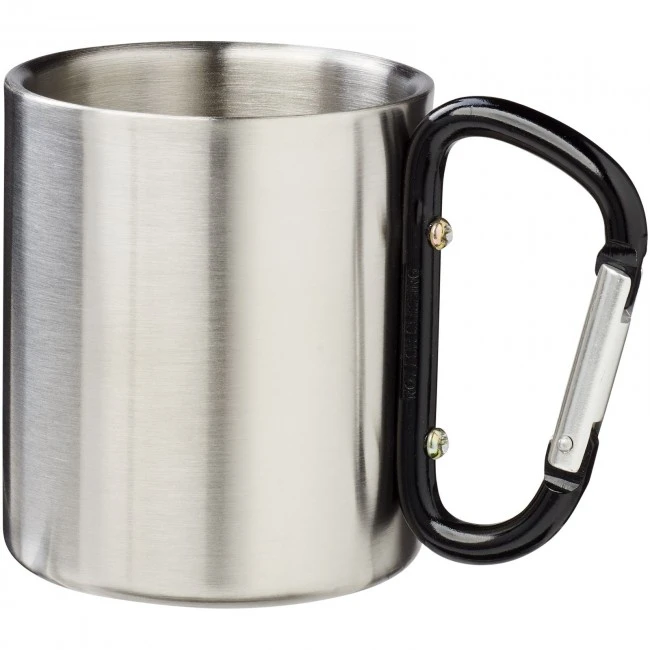 Alps 200 ml vacuum insulated mug with carabiner