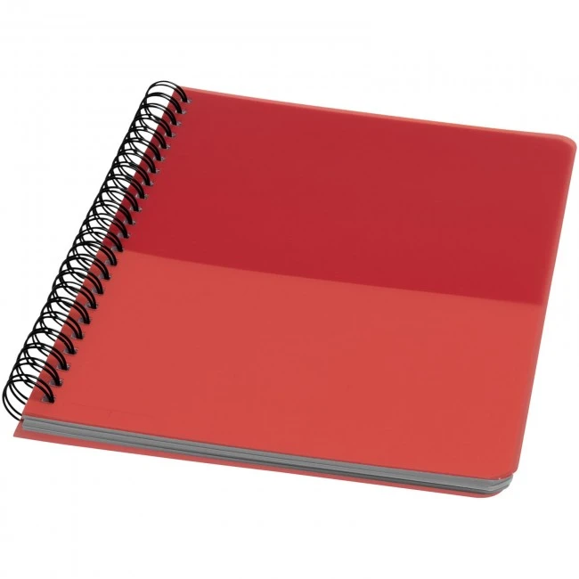 Colour-block A5 spiral notebook