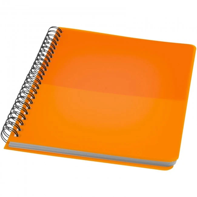 Colour-block A5 spiral notebook