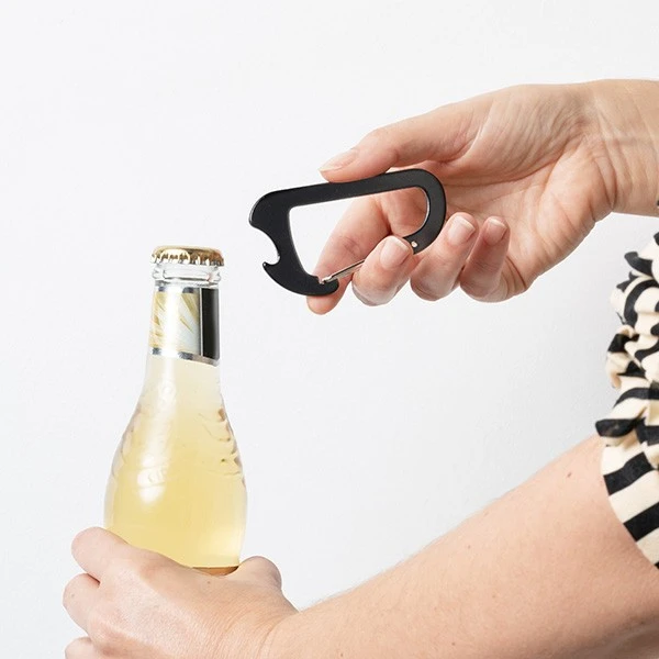 Carabiner Clip With Bottle Opener