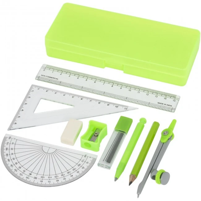 Julia 9-piece school geometry set