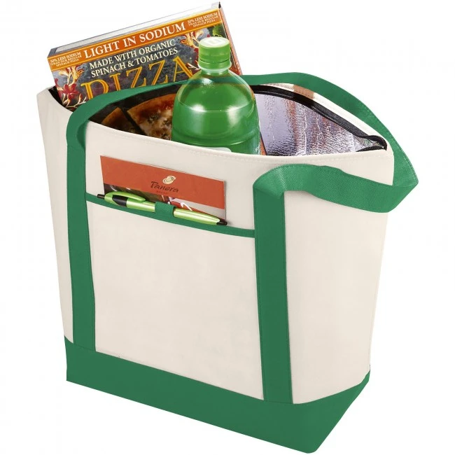 Lighthouse non woven cooler tote