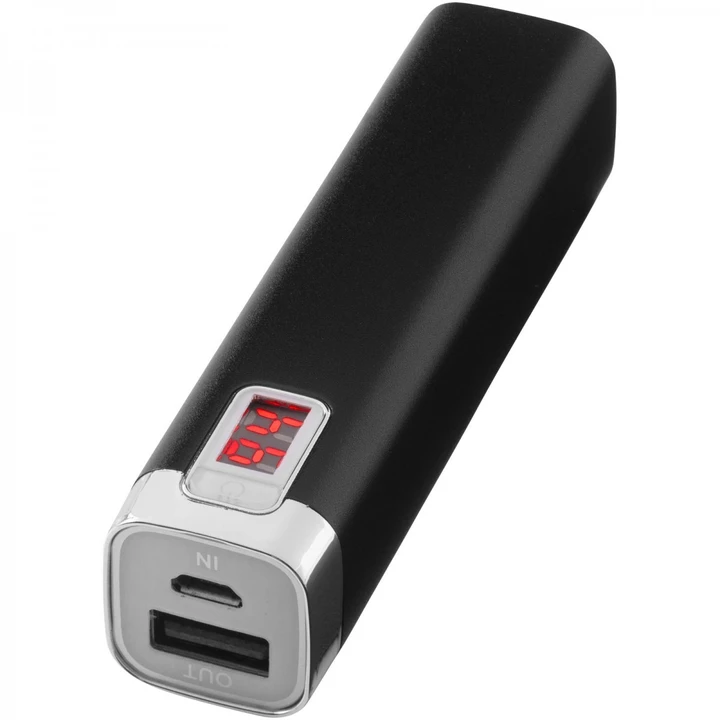 Jolt 2200 mAh power bank with digital display