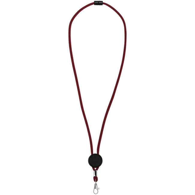 Hagen dual-tone lanyard with adjustable disc