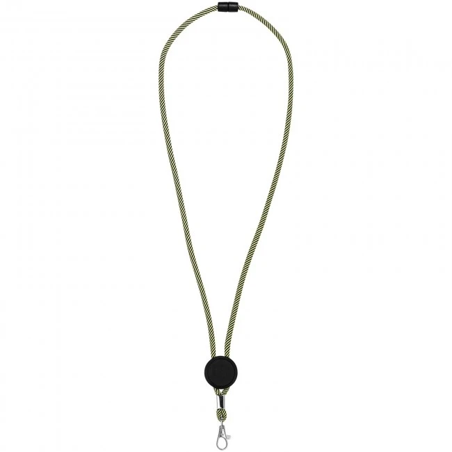 Hagen dual-tone lanyard with adjustable disc