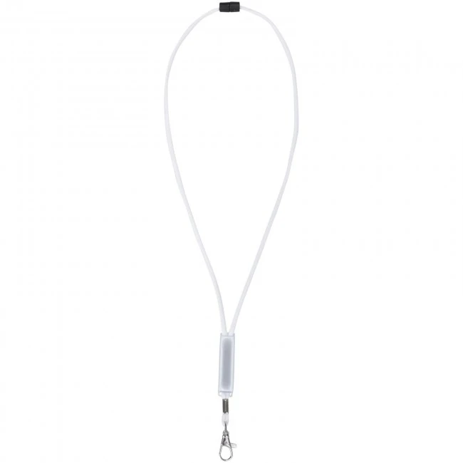 Landa lanyard with adjustable strip