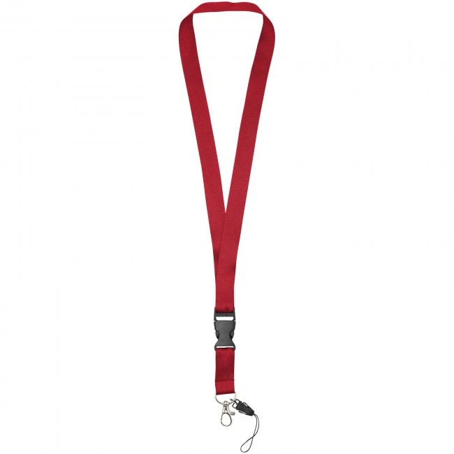 Sagan lanyard with detachable buckle, phone holder