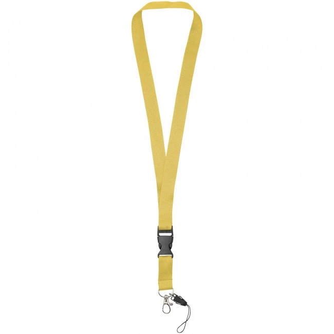 Sagan lanyard with detachable buckle, phone holder