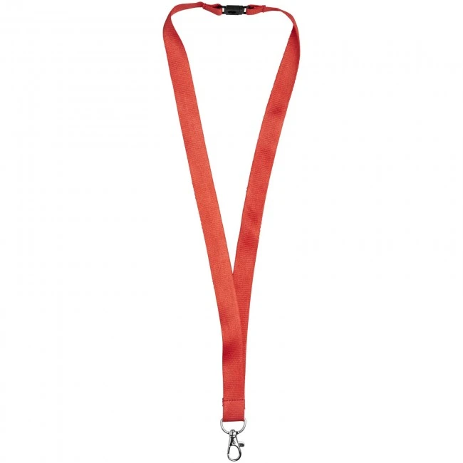 Julian bamboo lanyard with safety clip