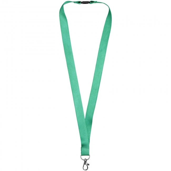 Julian bamboo lanyard with safety clip