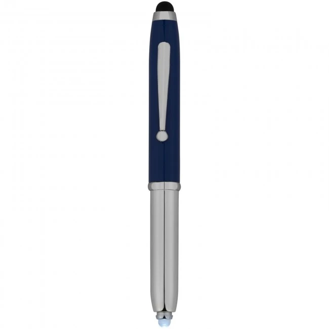 Xenon stylus ballpoint pen with LED light