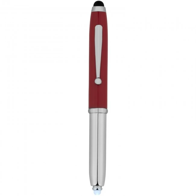 Xenon stylus ballpoint pen with LED light