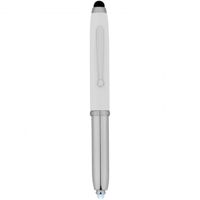 Xenon stylus ballpoint pen with LED light