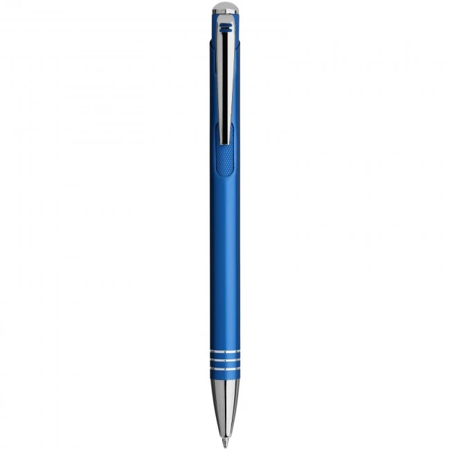 Izmir ballpoint pen with knurled pusher