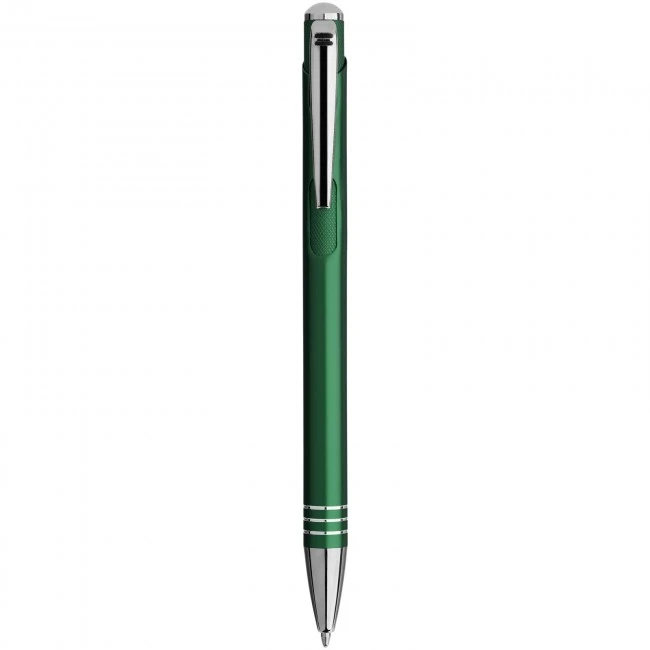 Izmir ballpoint pen with knurled pusher