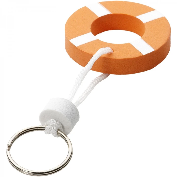 Lifesaver floating keychain