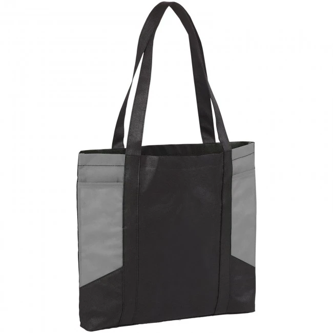 Joey coloured panel tote bag