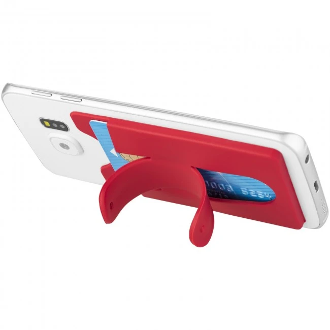 Stue silicone smartphone stand and wallet