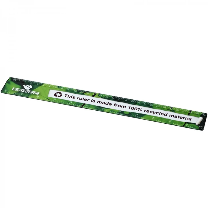 Terran 30 cm ruler from 100% recycled plastic