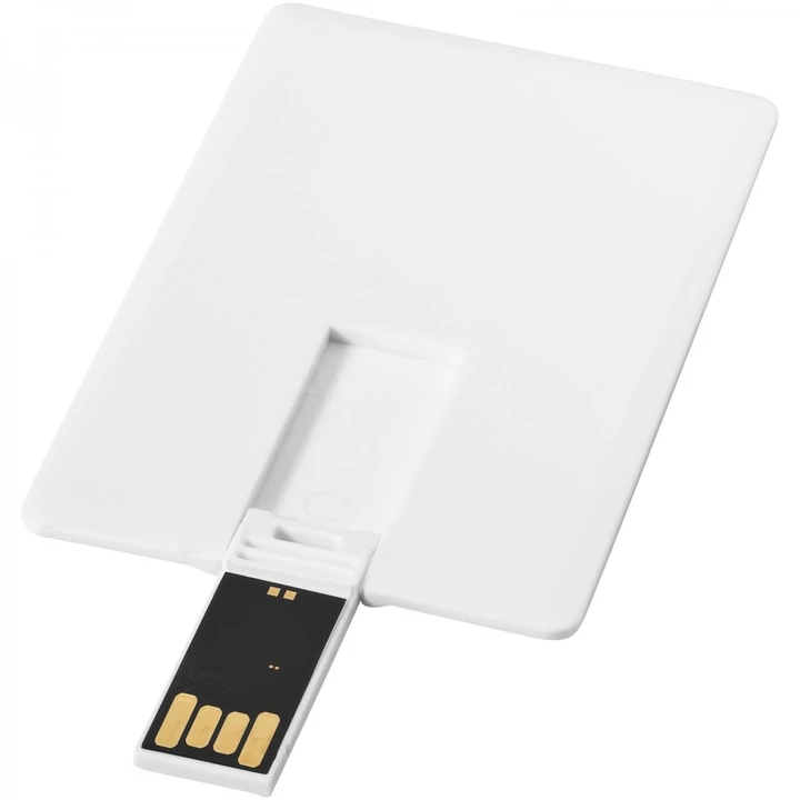 Slim card-shaped 4GB USB flash drive