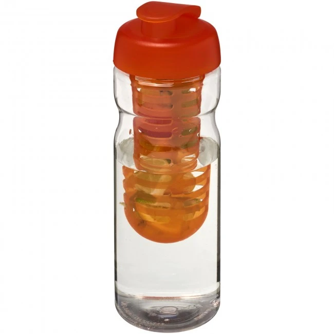 H2O Base® 650 ml flip lid sport bottle & infuser