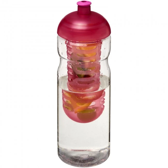 H2O Base® 650 ml dome lid sport bottle & infuser