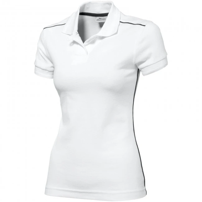 Backhand short sleeve ladies polo