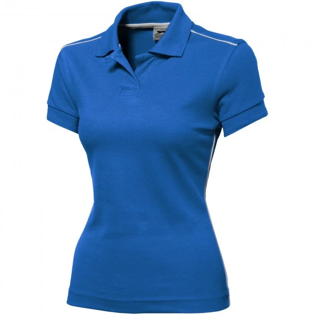 Backhand short sleeve ladies polo