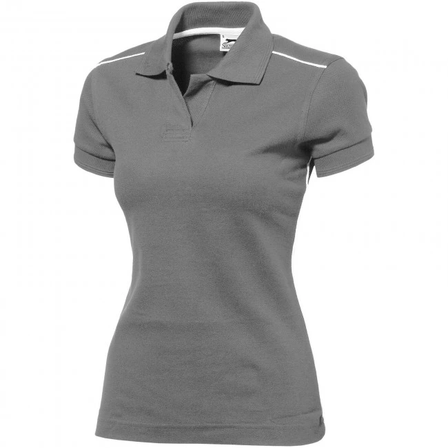 Backhand short sleeve ladies polo