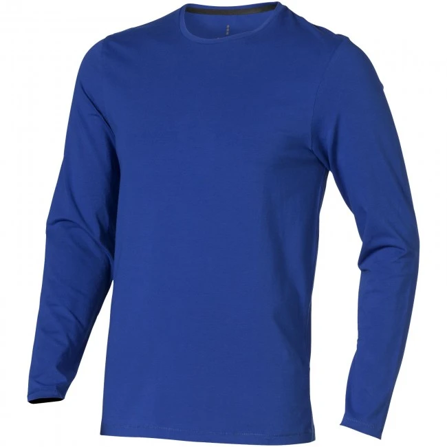 Ponoka long sleeve men's organic t-shirt