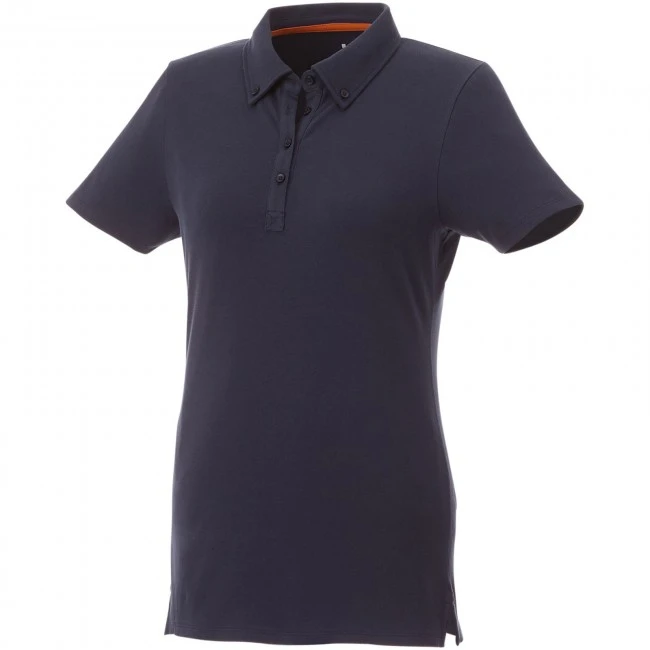 Atkinson short sleeve button-down women's polo