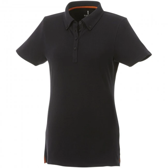 Atkinson short sleeve button-down women's polo