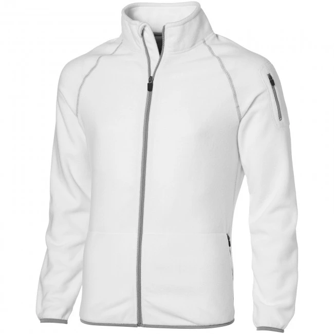 Drop shot full zip micro fleece jacket