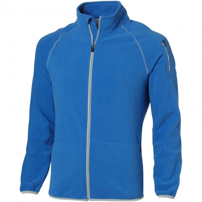 Drop shot full zip micro fleece jacket