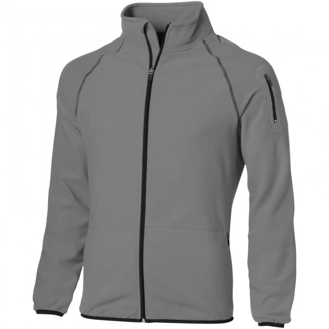 Drop shot full zip micro fleece jacket