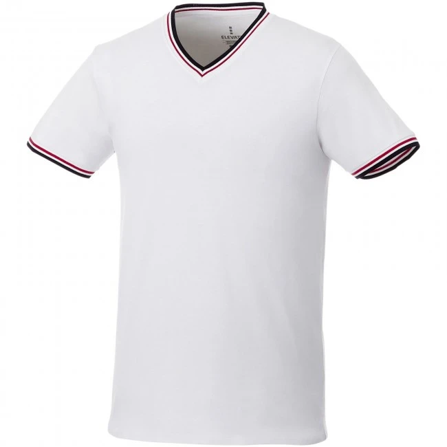 Elbert short sleeve men's pique t-shirt