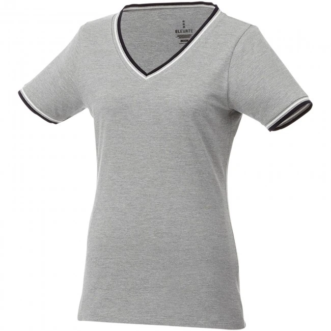 Elbert short sleeve women's pique t-shirt