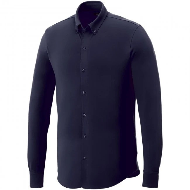 Bigelow long sleeve men's pique shirt