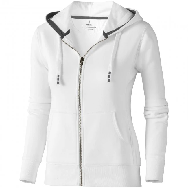 Arora hooded full zip ladies sweater